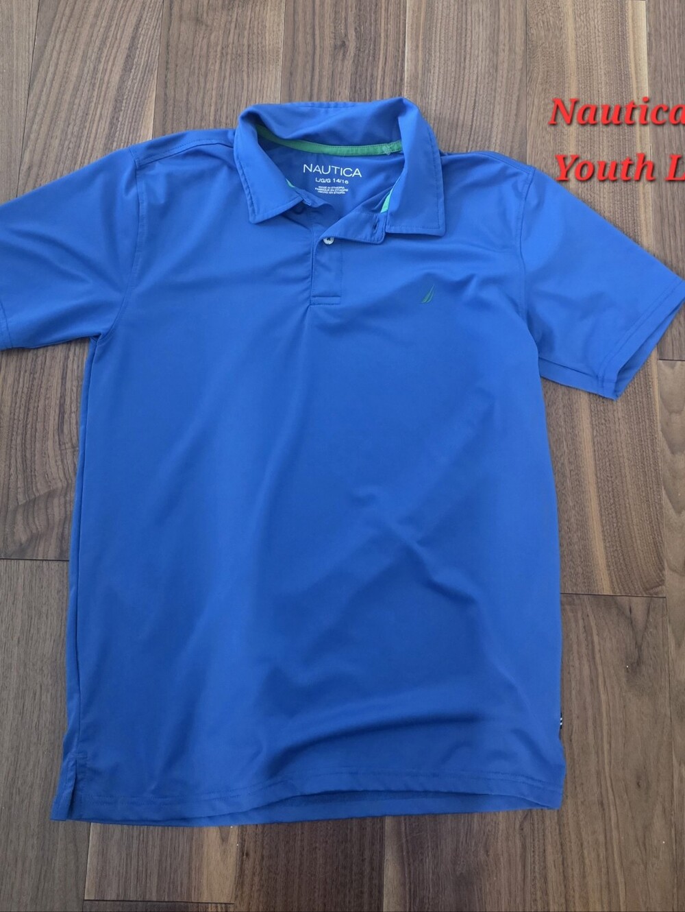 Nautica Royal Blue Performance Polo